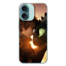 Чохол дракон Беззубик для iPhone 16 Plus – Беззубик і Гикавка