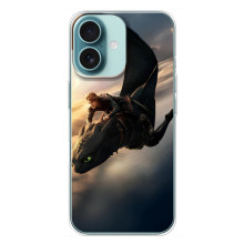 Чохол дракон Беззубик для iPhone 16 Plus – Політ Беззубика