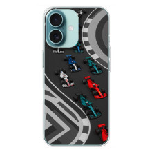 Чехол Формула1 на iPhone 16 Plus – Трасса Ф1