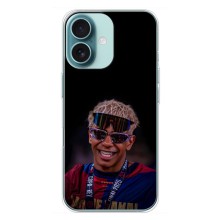 Чехол с футболистом Ламин Ямаль iPhone 16 Plus (Yamal 19)