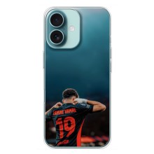 Чехол с футболистом Ламин Ямаль iPhone 16 Plus (Ламин 19)