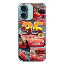 Силиконовый чехол Маквин для iPhone 16 Plus – Коллаж Маквин