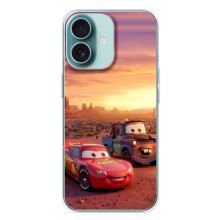 Силиконовый чехол Маквин для iPhone 16 Plus – Маквин и Сырник