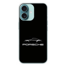 Чохол з авто Порше для iPhone 16 Plus