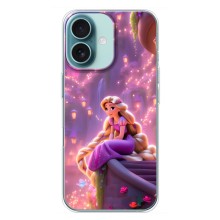 Чехол Рапунцель для iPhone 16 Plus (Рапунцель в замке)