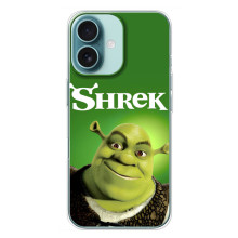 Чехол с мультфильмом Шрек на iPhone 16 Plus – Шрек