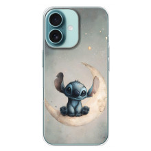 Чехол с рисунком Стич для iPhone 16 Plus – Милый Стич