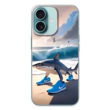 Чехол с мемом Тралалело тралала на iPhone 16 Plus (Тралалело тралала)