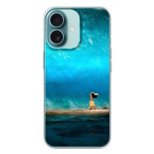 Чехол с мультфильмом Моана iPhone 16 Plus (Моана)