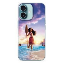 Чехол с мультфильмом Моана iPhone 16 Plus (Моана)