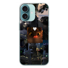 Чохол як приборкати дракона на iPhone 16 Plus (Дракон колаж)