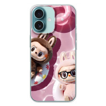 Чехол с Лабубу на iPhone 16 Plus – Игрушка Лабубу