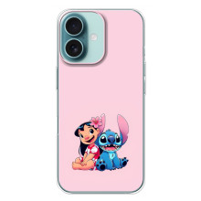 Чохол з принтом Стіч на iPhone 16 Plus