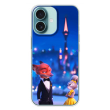 Чехол Зоотрополіс на iPhone 16 Plus – Герои Зверополиса