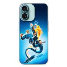Чехол с принтом Фантастическая четверка для iPhone 16 Plus – Фантастическая четверка