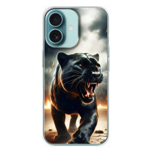 Чохол з картинкою 'Хижаки' для iPhone 16 Plus (Пантера)