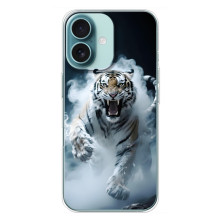 Чохол з картинкою 'Хижаки' для iPhone 16 Plus (Тигр)