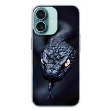 Чохол з картинкою 'Хижаки' для iPhone 16 Plus (Змія)