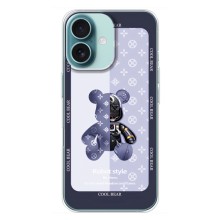 Крутые Чехлы Луи Виттон для iPhone 16 Plus (AlphaPrint) (Медвежонок LV)