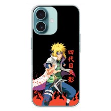 Купить Чехлы на телефон с принтом Anime для iPhone 16 Plus – Минато