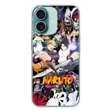 Купить Чехлы на телефон с принтом Anime для iPhone 16 Plus – Наруто постер