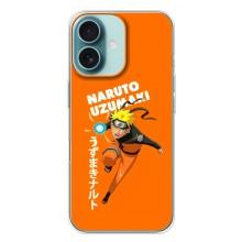 Naruto Anime Чехлы для Айфон 16 Плюс (AlphaPrint) – Наруто узумаки