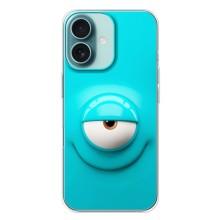 Чохли (ТПУ) (смішні стікери) для iPhone 16 Plus – Одноглазик