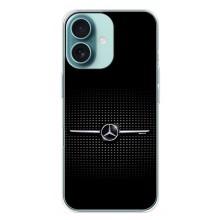 Силіконовий бампер з картинкою машини на iPhone 16 Plus – Mercedes
