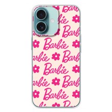 Силиконовый Чехол Барби Фильм на iPhone 16 Plus (Barbie)