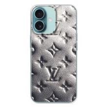 Текстурний Чохол Louis Vuitton для Айфон 16 Плюс – Бежевий ЛВ