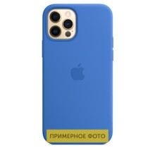 Чехол Silicone Case Full Protective (AA) для Apple iPhone 16 Pro Max (6.9") (Синий)