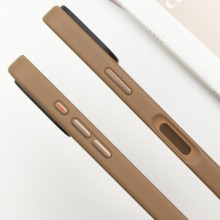 TPU+PC чохол Metal Buttons для Apple iPhone 16 Pro Max (6.9") – Золотий