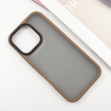 TPU+PC чохол Metal Buttons для Apple iPhone 16 Pro Max (6.9") – Золотий