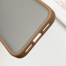 TPU+PC чохол Metal Buttons для Apple iPhone 16 Pro Max (6.9") – Золотий