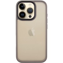 TPU+PC чехол Metal Buttons для Apple iPhone 16 Pro Max (6.9") – Серый