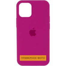 Чехол Silicone Case Full Protective (AA) для Apple iPhone 16 Pro Max (6.9") – Малиновый