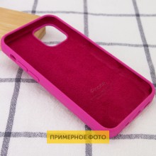 Чехол Silicone Case Full Protective (AA) для Apple iPhone 16 Pro Max (6.9") – Малиновый