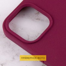 Чохол Silicone Case Full Protective (AA) для Apple iPhone 16 Pro Max (6.9") – Бордовий