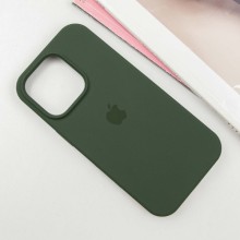 Чехол Silicone Case Full Protective (AA) для Apple iPhone 16 Pro Max (6.9") – Зеленый