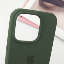 Чехол Silicone Case Full Protective (AA) для Apple iPhone 16 Pro Max (6.9") – Зеленый