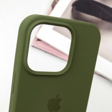 Чехол Silicone Case Full Protective (AA) для Apple iPhone 16 Pro Max (6.9") – Зеленый