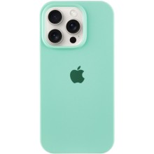 Чохол Silicone Case Full Protective (AA) для Apple iPhone 16 Pro Max (6.9") (Бірюзовий)