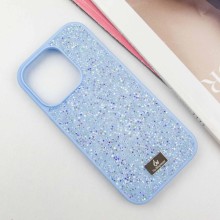 TPU чохол Bling World Rock Diamond для Apple iPhone 16 Pro Max (6.9") – Блакитний