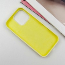 Чехол Silicone Case Full Protective (AA) для Apple iPhone 16 Pro Max (6.9") – Желтый