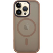 TPU+PC чехол Metal Buttons with MagSafe для Apple iPhone 16 Pro Max (6.9") – Золотой