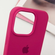 Чехол Silicone Case Full Protective (AA) для Apple iPhone 16 Pro Max (6.9") – Красный