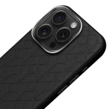 Кожаный чехол Carved with MagSafe для Apple iPhone 16 Pro Max (6.9") – Black