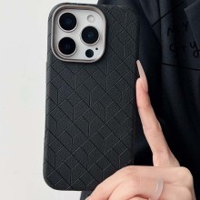 Шкіряний чохол Carved with MagSafe для Apple iPhone 16 Pro Max (6.9") – Black