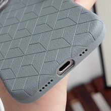 Кожаный чехол Carved with MagSafe для Apple iPhone 16 Pro Max (6.9") – Grey