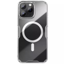 TPU чехол Nillkin Nature Pro Magnetic для Apple iPhone 16 Pro Max (6.9") – Прозрачный